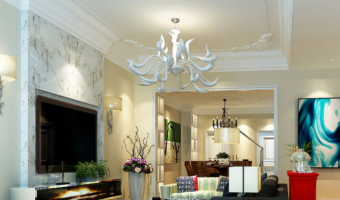 成都定制衣柜廠家解析客廳吊頂的材料選擇
